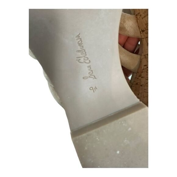 Sam Edelman Women’s Shoes Yuki Suede Espadrille Wedge Sandals Size 9.5 - Picture 9 of 9